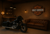 H-D mancave and sheshead