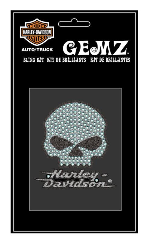 H-D TARRA SKULL BLING KIT 7,5 X 13 CM CG337