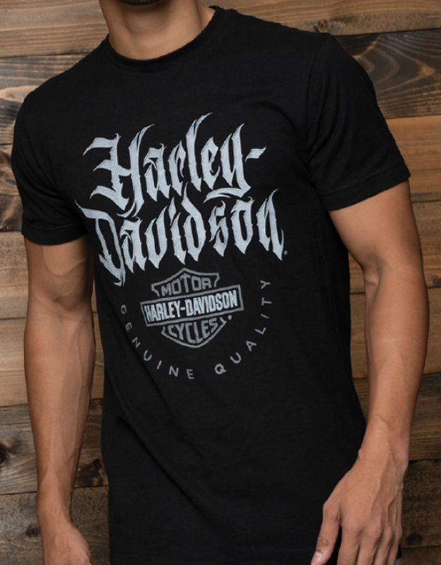 MIESTEN  H-D T-PAITA BLACKLETTER 40291610