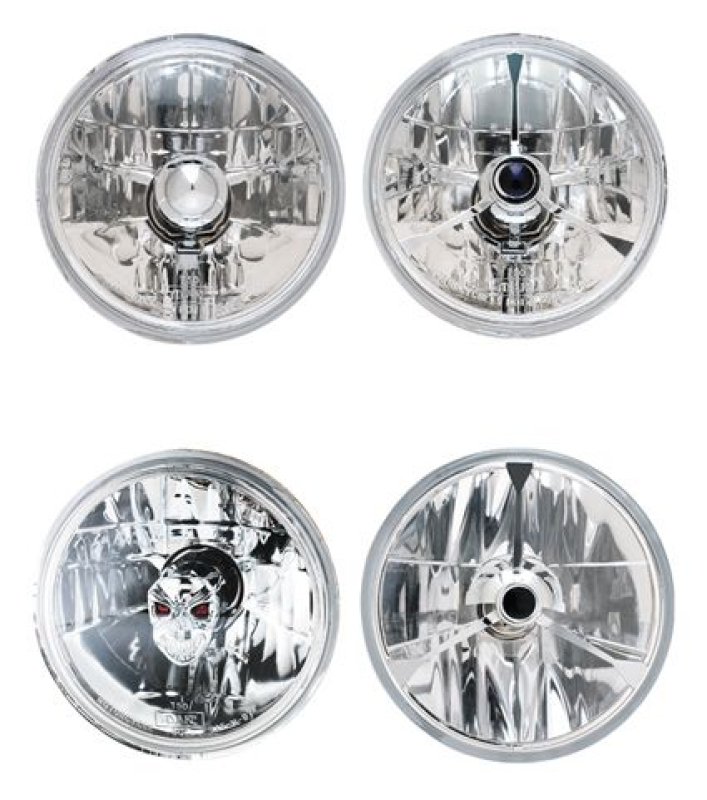 7&quot; ''ICE'' HEADLIGHT W/H4 BULB 15719