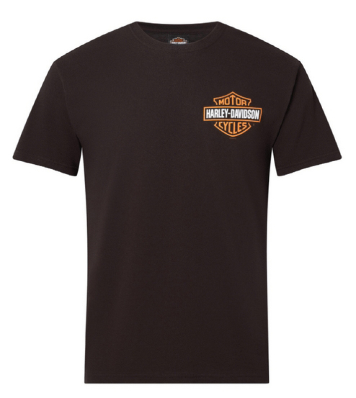 MIESTEN H-D T-PAITA B&S LEFT CHEST 40291551