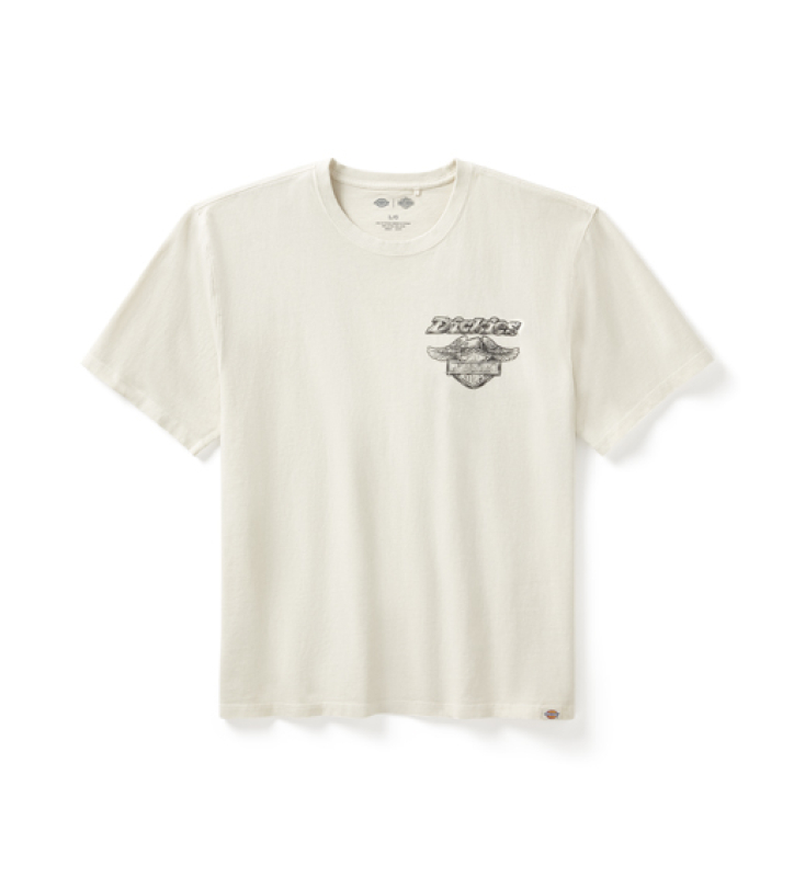 DICKIES & H-D T-PAITA V-TWIN ENGINE 96571-25VM