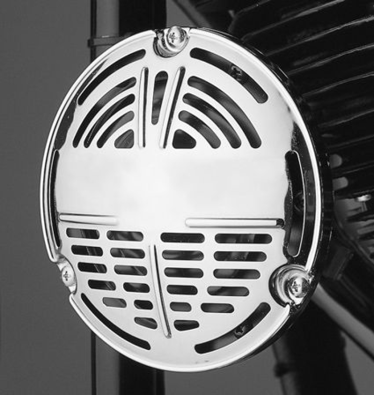 ELECTRIC HORN W/CHR GRILL 5 1/2&quot; 28120