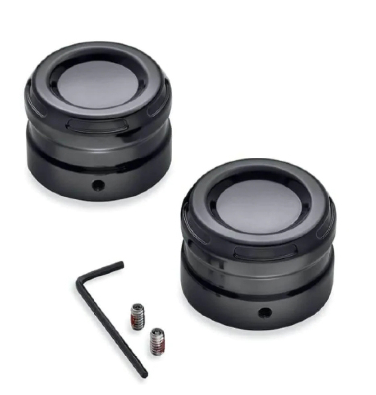 TAKA-AKSELIN MUTTERIEN SUOJAT, DOMINION/MUSTA - KIT,AXLE,COVER,NUT,REAR,BLACK 43000166