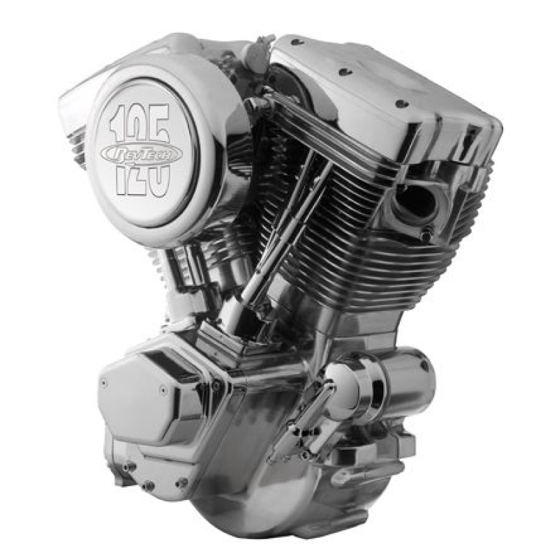 R/T 125&quot; POL & CHR.MOTOR 680240