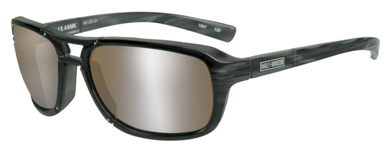 H-D CLASSIC AURINKOLASIT COPPER SILVER FADE, BLACK GREY TORTOSE FRAME HRCLA06