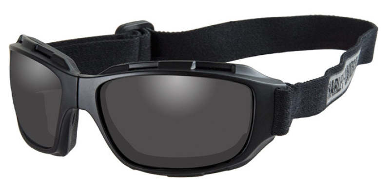 H-D BEND AJOLASIT SMOKE GREY MATTE BLACK FRAME HABEN01