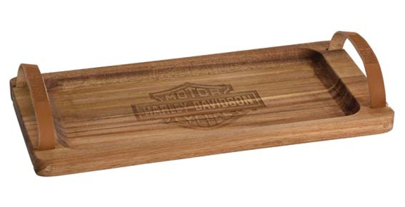 H-D BAR & SHIELD SERVING TRAY HDX-98525