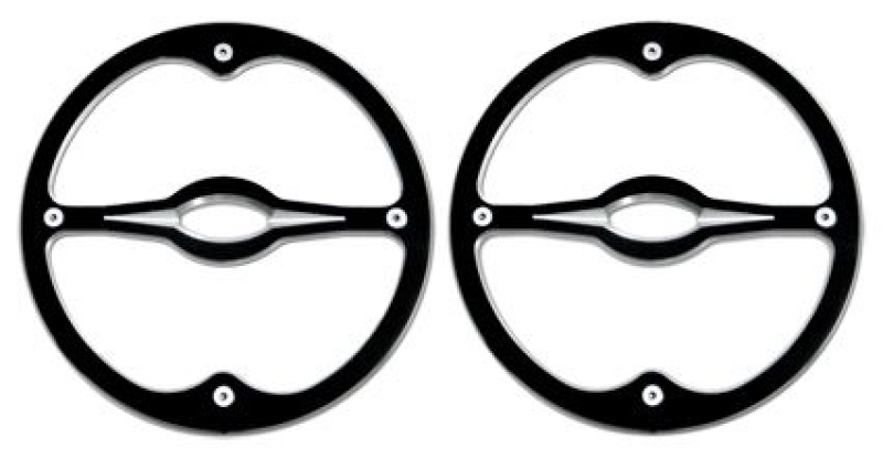 SPEAKER TRIM, REAR PAIR, BLACK 98 LATER DISO  DIFLHTCUI MODELS 614491