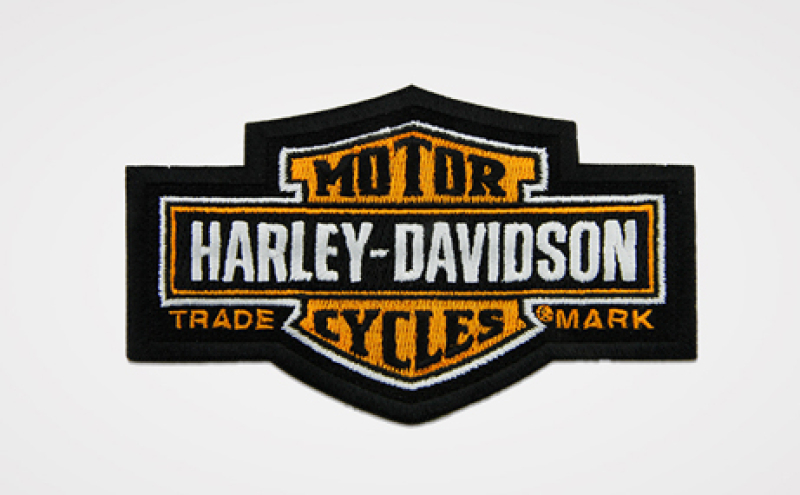 H-D KANGASMERKKI TRADEMARK BAR & SHIELD 682608011475