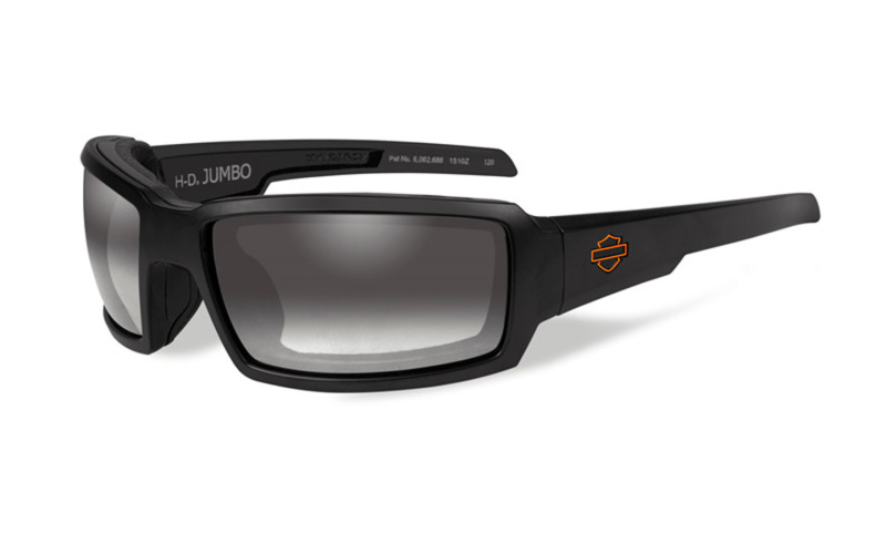 H-D JUMBO AJOLASIT LA GREY MATTE BLACK FRAME HDJUM05