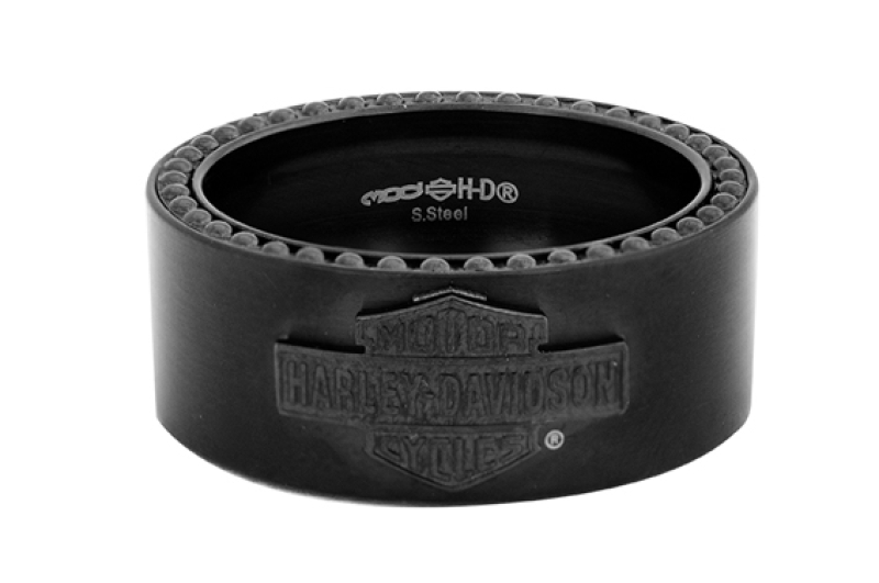 H-D BLACK ON BLACK B&S BAND SORMUS HSR0052