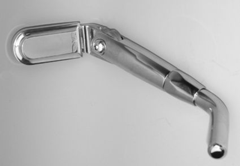 REBUFF. BOLT ON ADJ.KICKSTAND CHROME 2X3/8&quot; //  H-H::~1,5 681273