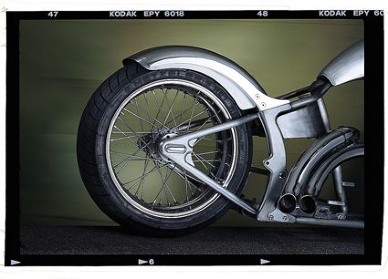 DIABLO REAR FENDER 7-1/4&quot; WIDE 08694