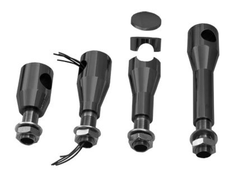 RISER BONE 1.75&quot; INTERN.CABL.DUCT BLK DISCONTIN 681554