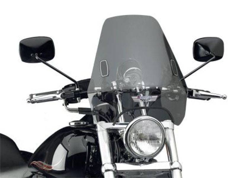 DEFLECTOR SCREEN DX INCL. MOUNTING KIT, 15.5&quot; HIGH, TINTED 33115