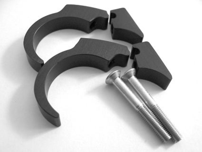 1&quot; HANDLEBAR CLIP KIT, BLACK 681487