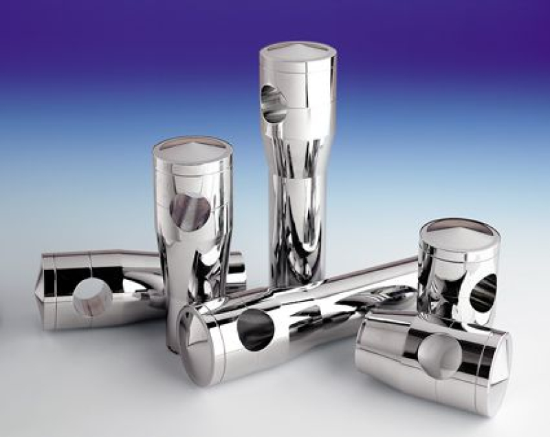 CHR.BILL 2&quot; H/BAR RISERS 74-UP 44554