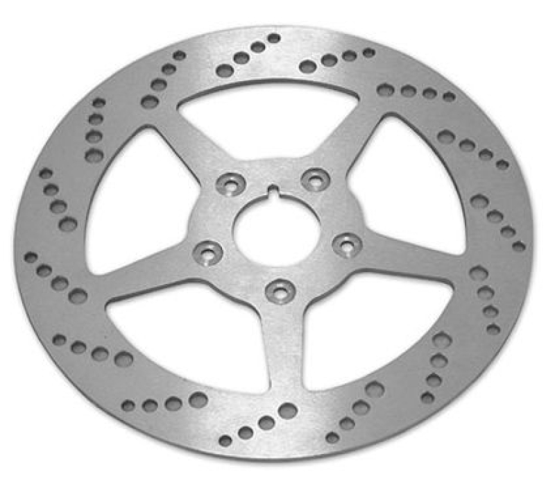 8,5&quot; DRILLED STYLE ROTOR, FRONT, LEFT 696062
