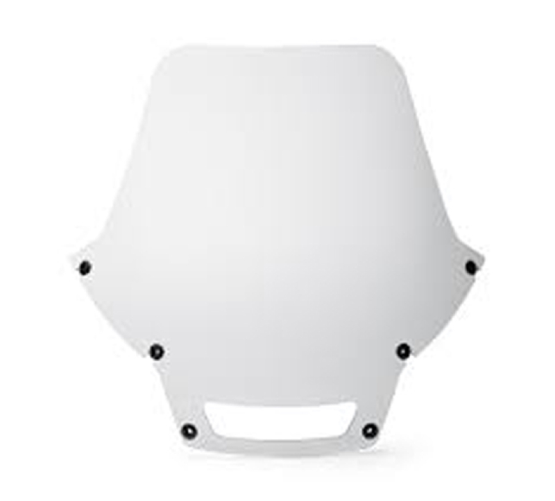 TUULILASI 10&quot; SAVU - KIT,WSHLD,TALL,LIGHT SMOKE FIN 57400505