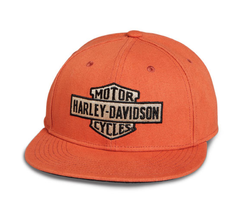 CAP-BB,WOVEN,CANVAS,ORANGE 97608-23VM