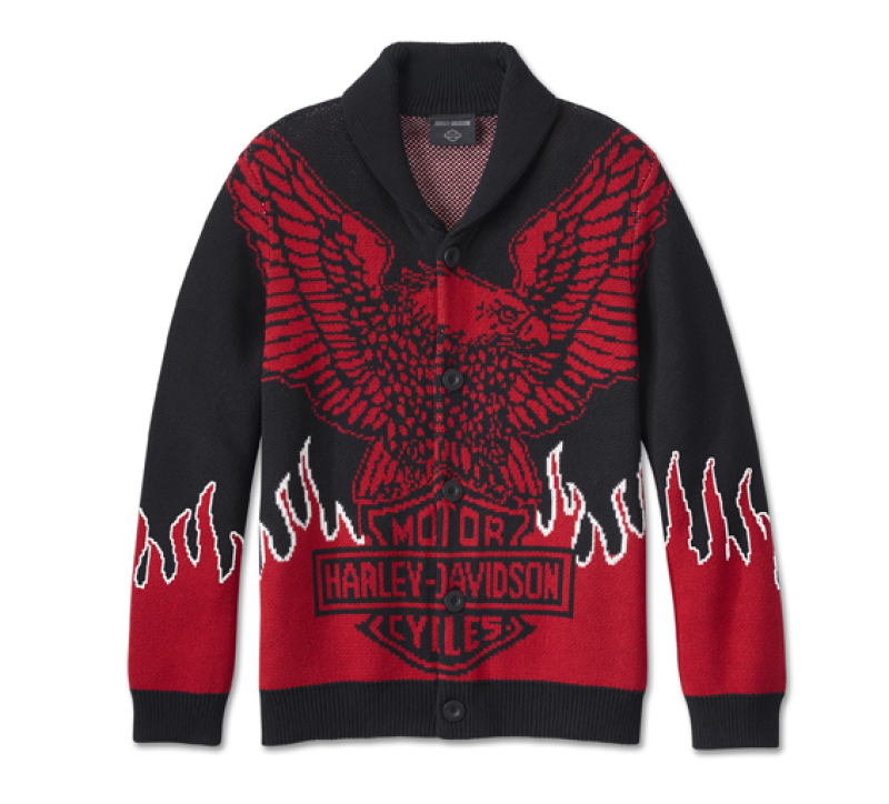 MIESTEN H-D VILLATAKKI EAGLE 96193-24VM