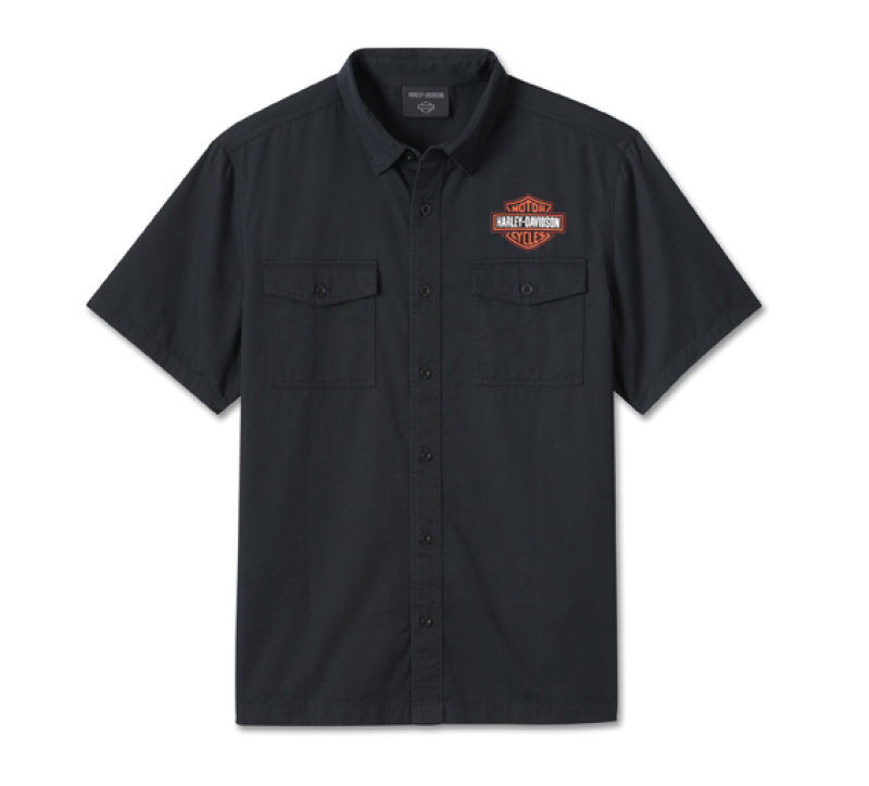 MIESTEN H-D KAULUSPAITA B&S 99055-24VM