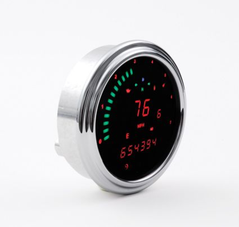 RED 4.5&quot; TANK MOUNT GAUGE -03 601863