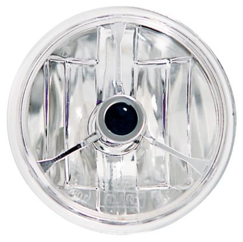 WAVE CUT 4 1/2&quot; SPOTLIGHT INSERT, CLEAR, BLUE DOT 634120