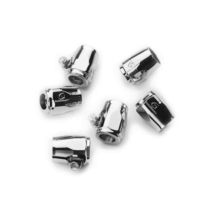 CHR.1/4&quot; BRAIDED HOSE END CVRS  (6) 14975