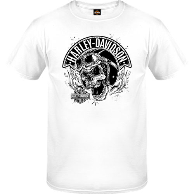 MIESTEN H-D T-PAITA ROCKER SKULL R001770