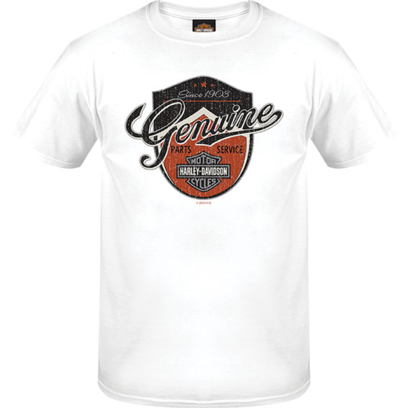 MIESTEN H-D T-PAITA GENUINE SHIELD R004430