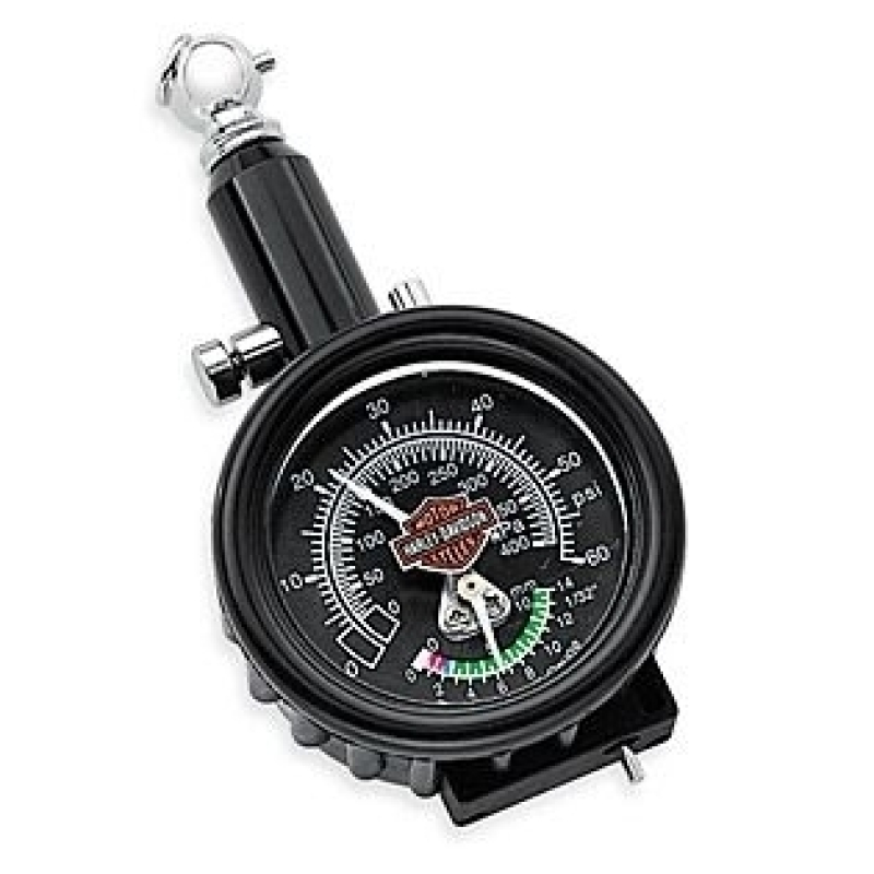 H-D ILMANPAINE/URAMITTARI RENKAILLE 0-60PSI/0-11MM 75008-02A
