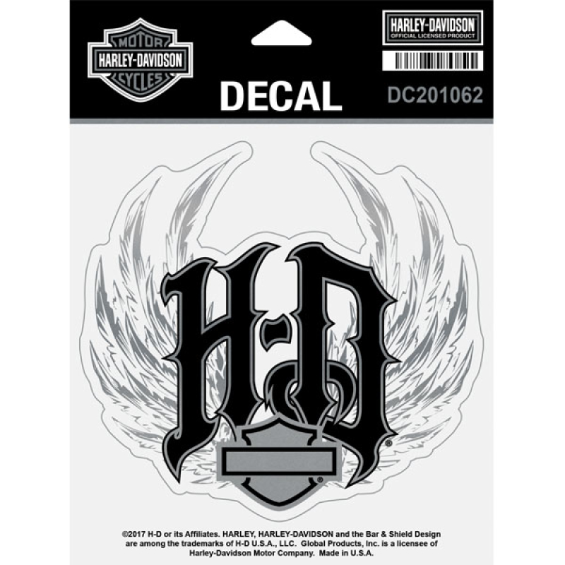 H-D TARRA SPIKED MONOGRAM 5&quot;W X 4 3/4&quot;H DC201062