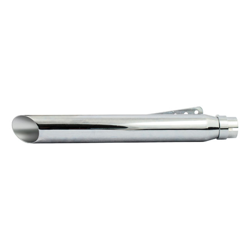 SLASH CUT UNIVERSAL MUFFLER 20&quot; LONG CHROME 500588