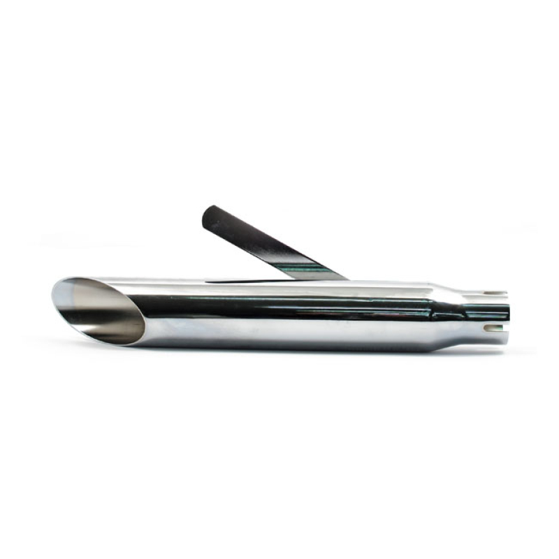 SUPER SLASH UNIVERSAL MUFFLER 16-1/2&quot; LONG CHROME 500597