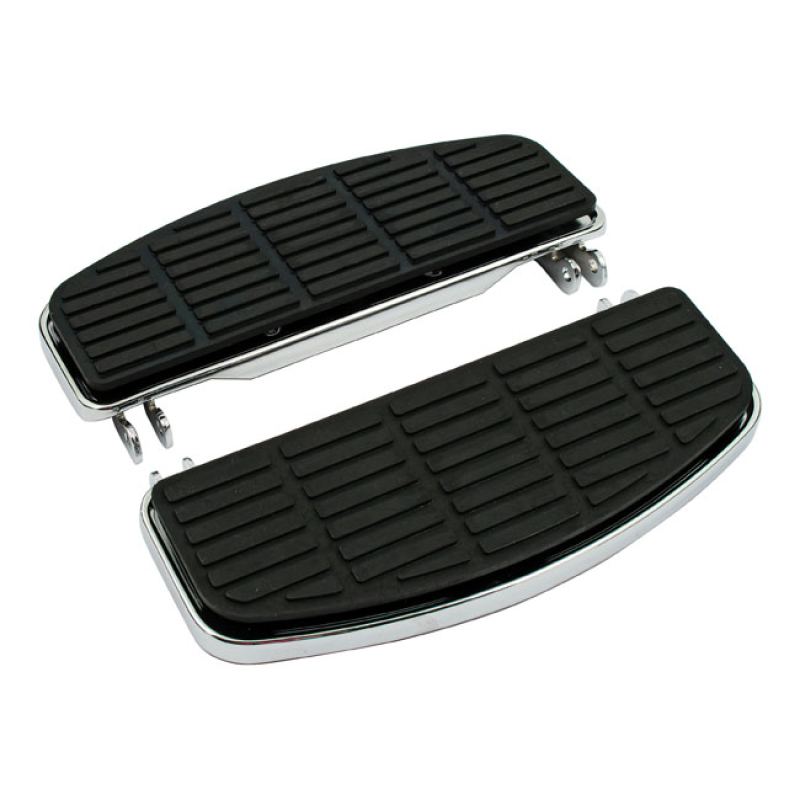 06-UP STYLE SOFTAIL, TOURING FLOORBOARDS WITH EARLY STYLE RECTANGULAR 500691