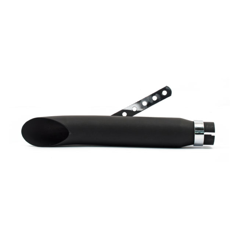 TURN OUT UNIVERSAL MUFFLER 16&quot; LONG BLACK UNIVERSAL MUFFLER, 16&quot; (40.6 500708