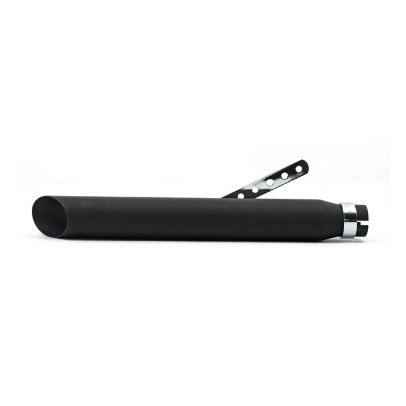 SLASH CUT UNIVERSAL MUFFLER 20&quot; LONG BLACK UNIVERSAL MUFFLER, 20&quot; (50. 500711