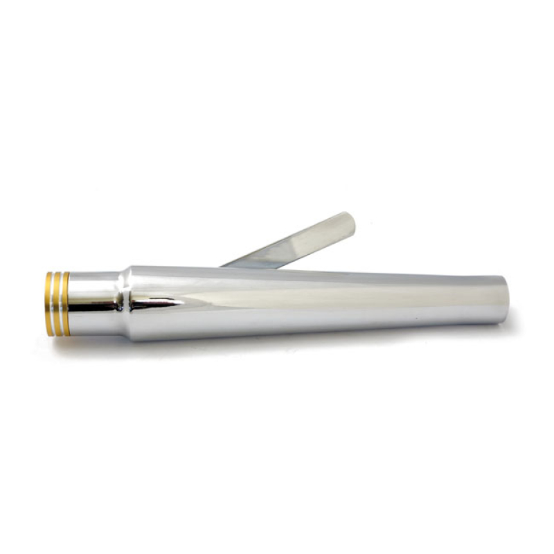TRUMPET UNIVERSAL MUFFLER 17&quot; LONG CHROME 500737