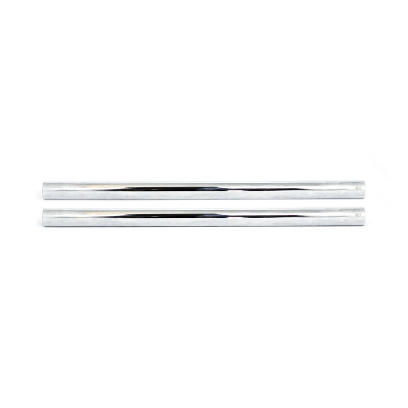 UNIVERSAL HEAD PIPE EXTENSION SET 32&quot; LONG CHROME STRAIGHT CUT SLIP-ON 500834