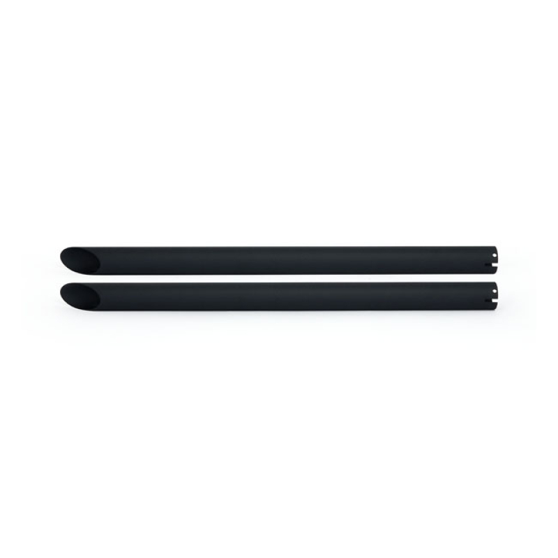 UNIVERSAL HEAD PIPE EXTENSION SET 30&quot; LONG BLACK MATTE BLACK SLASH CUT 500836
