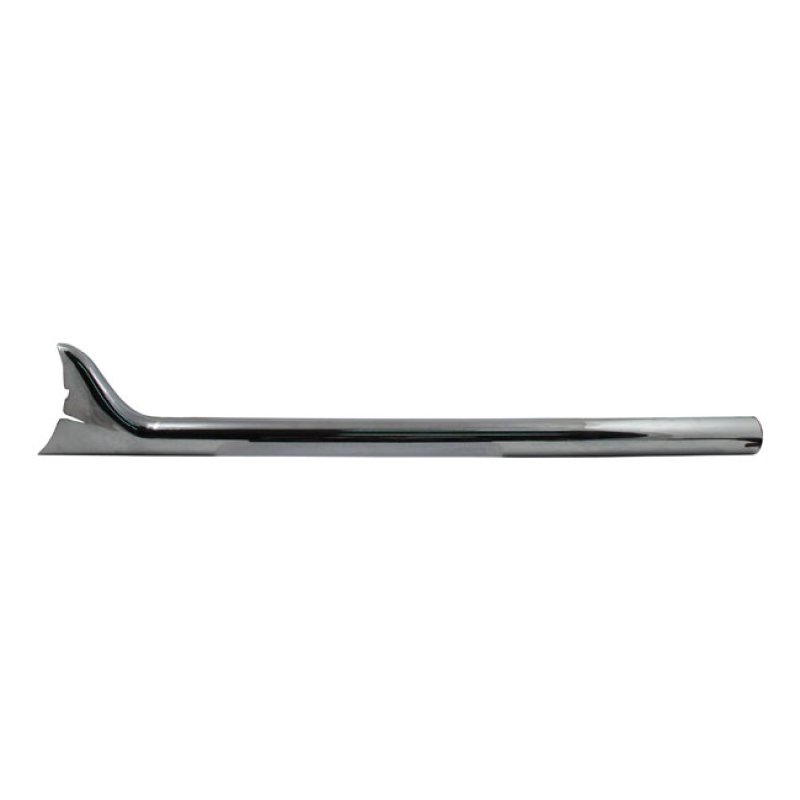 SLIP-ON FISHTAIL EXHAUST EXTENSION 36&quot; LONG CHROME SLIP-ON FISHTAIL ST 500908