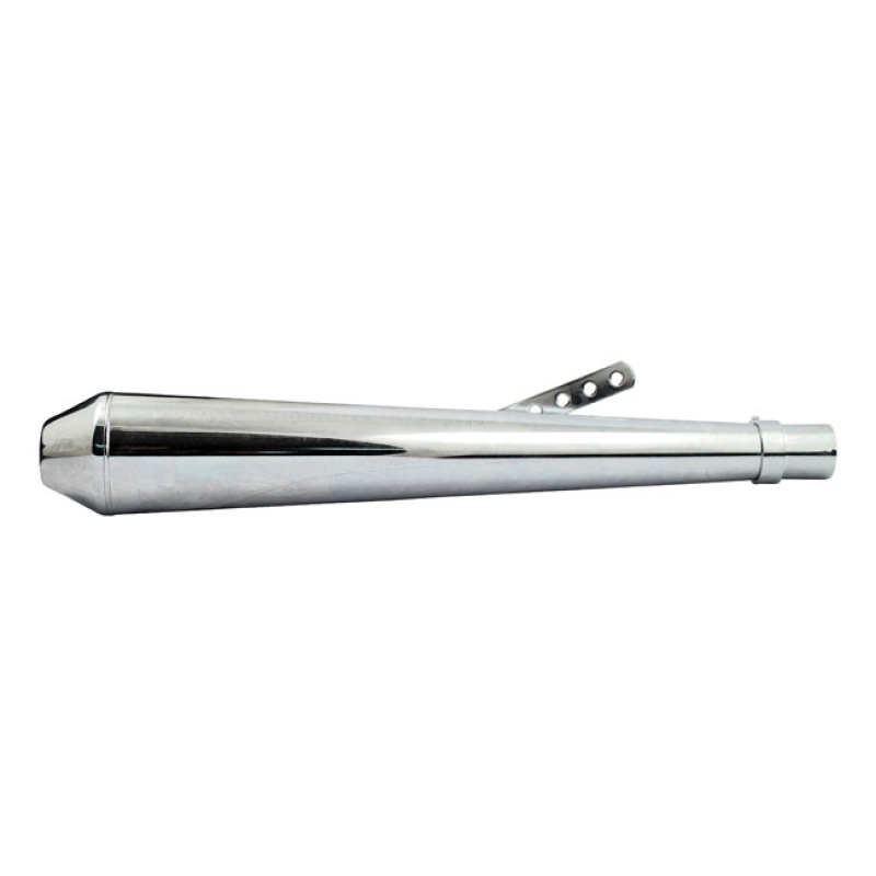 MEGATON UNIVERSAL MUFFLER 26&quot; LONG CHROME UNIVERSAL MUFFLER, 26&quot; (66 C 500956