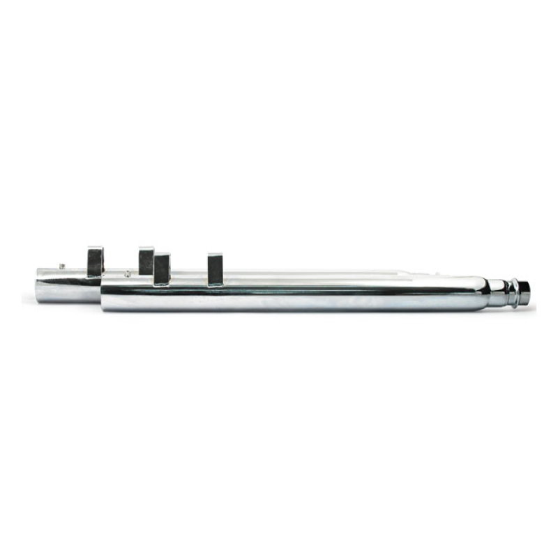 X-FORCE, TOURING MUFFLER SET. 28&quot; LONG. CHROME 500959