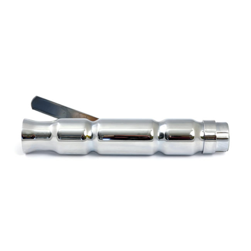 WRESTLER UNIVERSAL MUFFLER 13&quot; LONG CHROME UNIVERSAL MUFFLER, 13&quot; (33 501004
