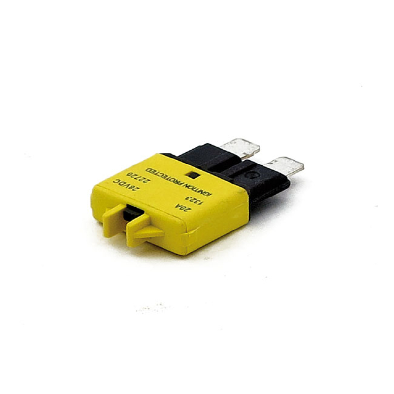NAMZ, BLADE STYLE CIRCUIT BREAKER. MANUAL RE-SET, 20A SPECIAL 'BLADE S 502454