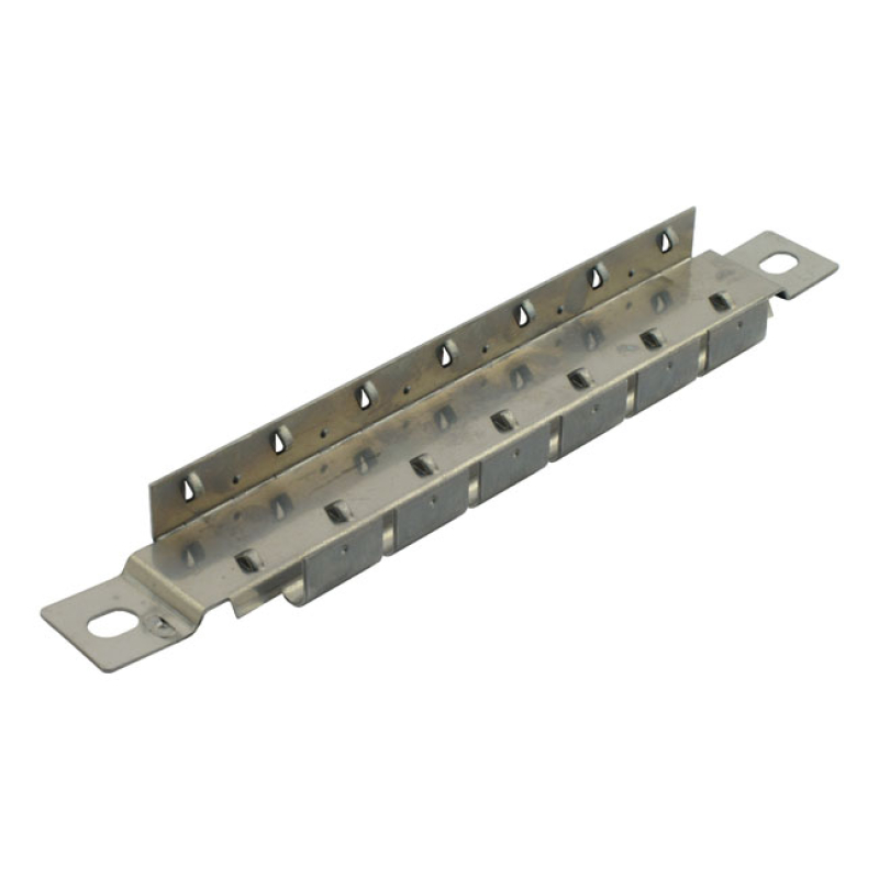MOUNT RAIL, FOR 6 CIRCUIT BREAKERS. 214MM OAL 502531