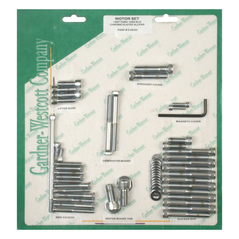 MOTOR SCREW SET, CHR. ALLEN 503114