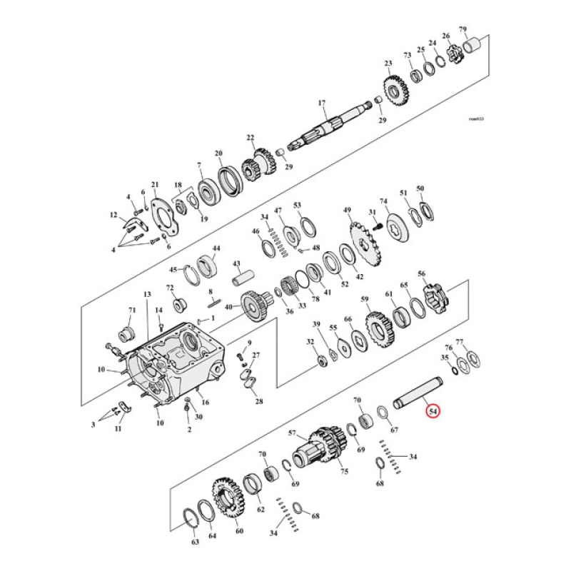 ANDREWS COUNTERSHAFT 503780